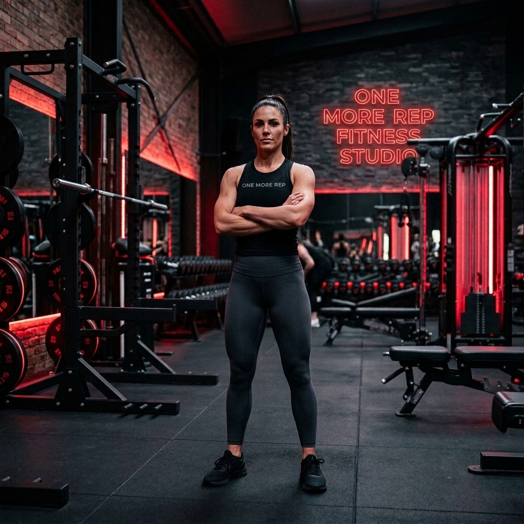 Confident Athlete at ONE MORE REP